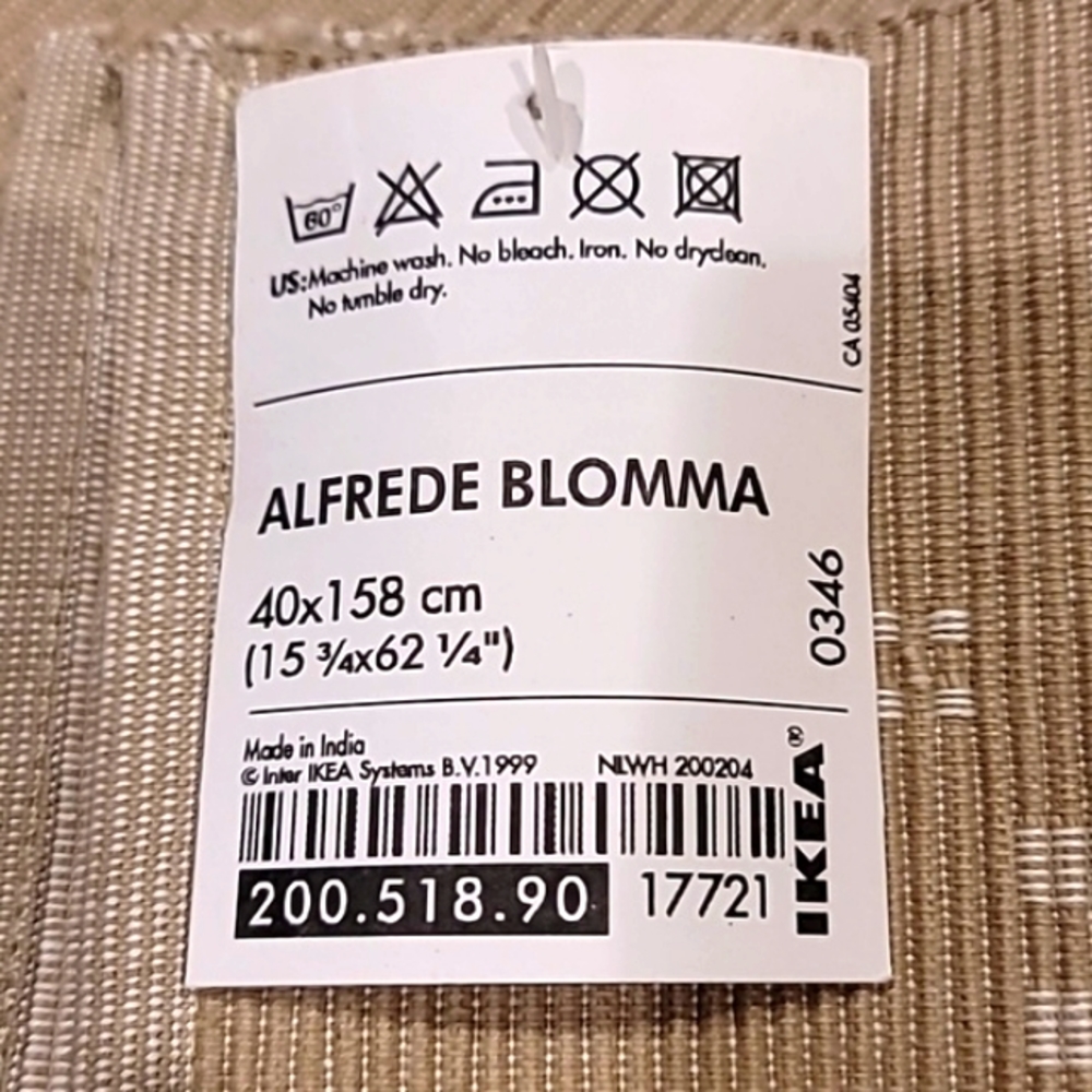 IKEA Alfrede Blomma Table Runner Beige - Picture 8 of 9